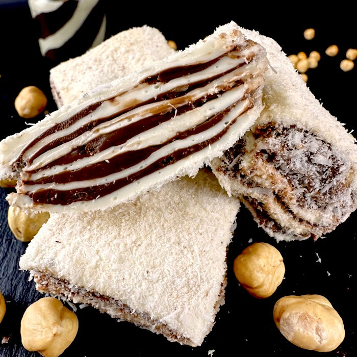 Лукума тортите с мороженым и кокосом