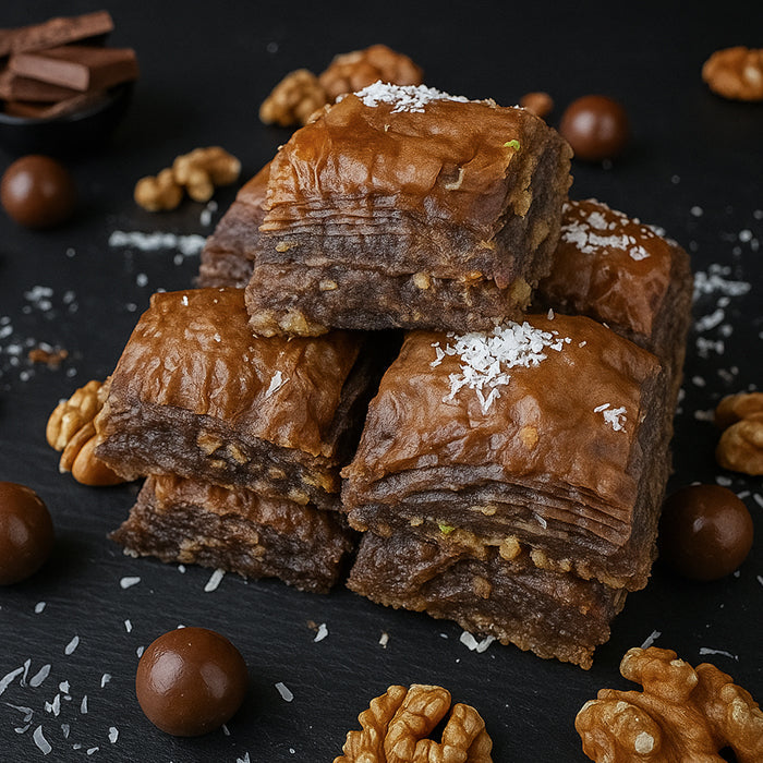 Пахлава - шоколадные конфеты в квадратиках