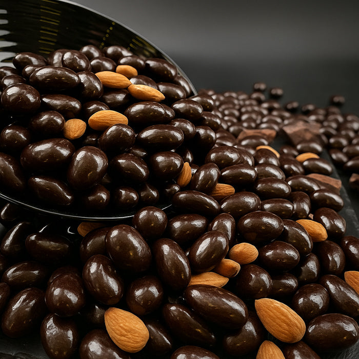 Дражеяс с манделем пена бельгю шоколаде