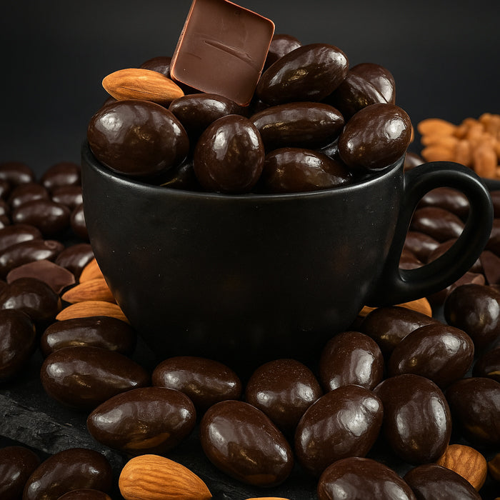 Дражеяс с манделем пена бельгю шоколаде