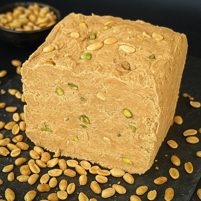 Халва - zemesriekstu ar pistācijām 