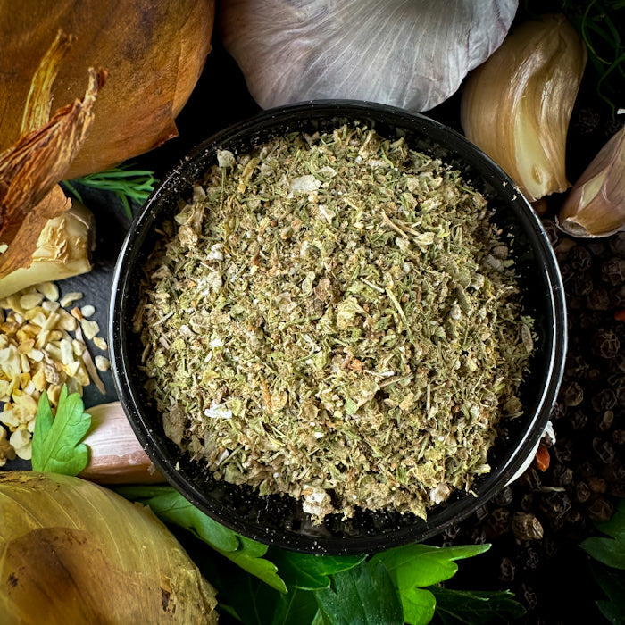 Garšvielu maisījums juras veltēm un zivīm 