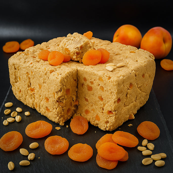 Халва - zemesriekstu ar aprikozēm