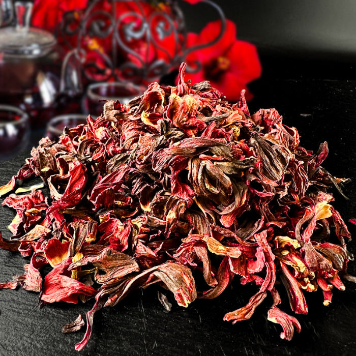 Каркаде тея - Hibiskus zieds 