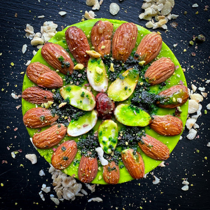 Мини-тортиты без самаркандских халв - смаржигас фисташек