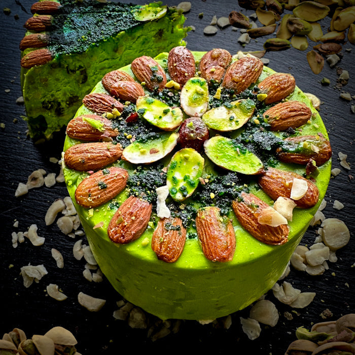 Мини-тортиты без самаркандских халв - смаржигас фисташек