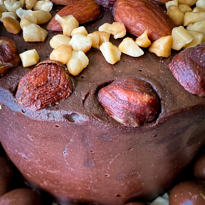 Мини-тортиты без самаркандских халв - maiga šokolāde