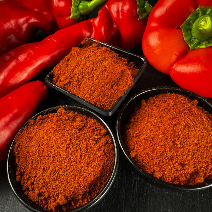 Aromātiska sarkanas saldas paprikas pulveris