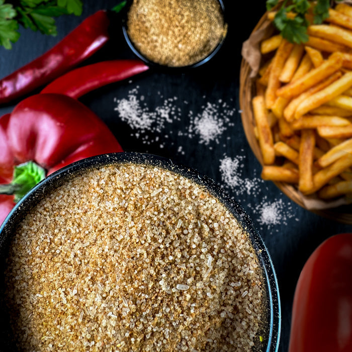 Garšvielu maisījums kraukšķīgiem frī kartupeliem 