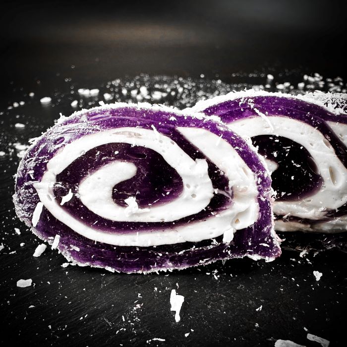 Kazeņu-pastilu lukums ar kokosriekstu skaidiņam