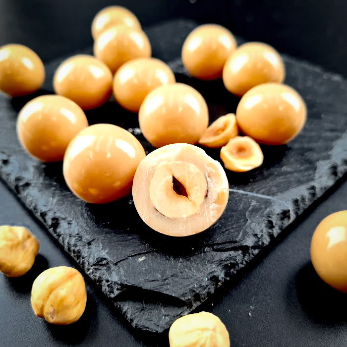 Капучино драже с гладким белком шоколада