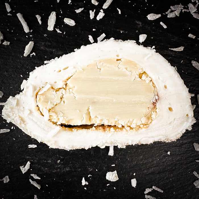 Kokosriekstu-piena lukums ar baltas šokolādes kremu