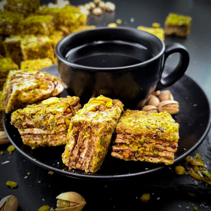 Лукума тортите с фисташками