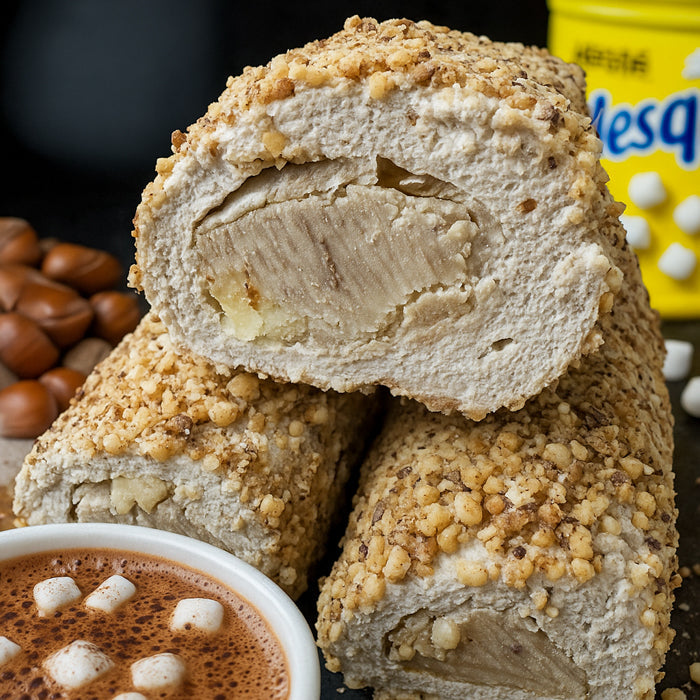 Lukums ar Nesquik какао гаршу ип лазду и манделю риекстием