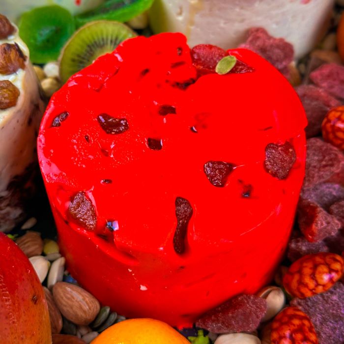 Мини-тортиты без самаркандских халв - sulīga zemene