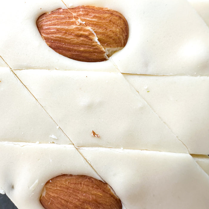 Щербет с салатом из манделема