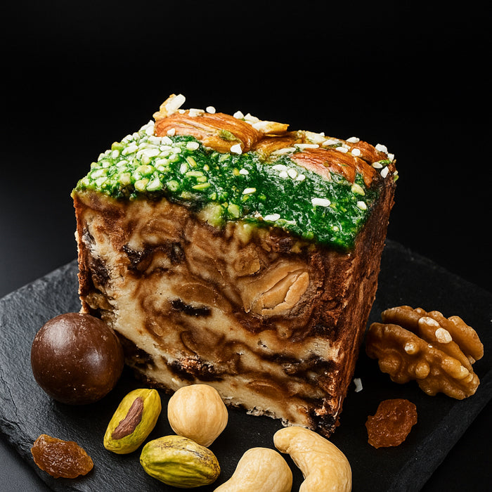 Салда креюма-шоколадес халва-шербет 