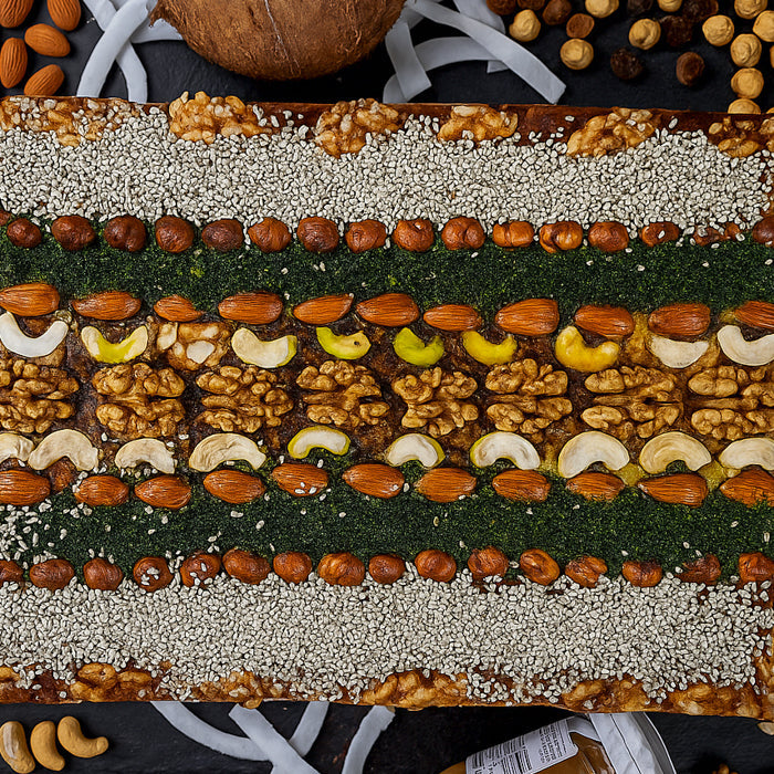 Салда креюма-шоколадес халва-шербет 