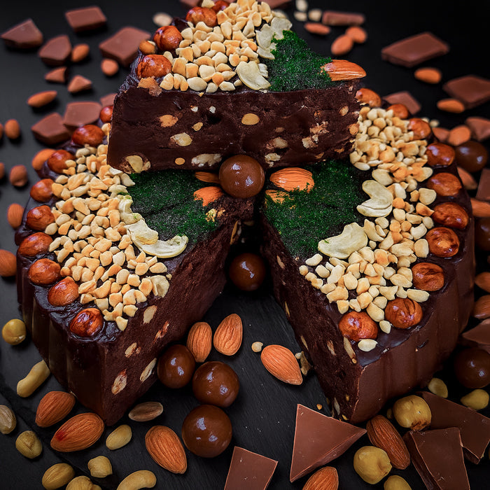 Самаркандская халва с шоколадом и вкусным блюдом 