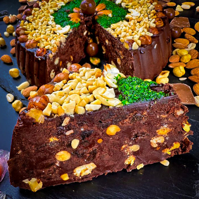 Самаркандская халва с шоколадом и вкусным блюдом 