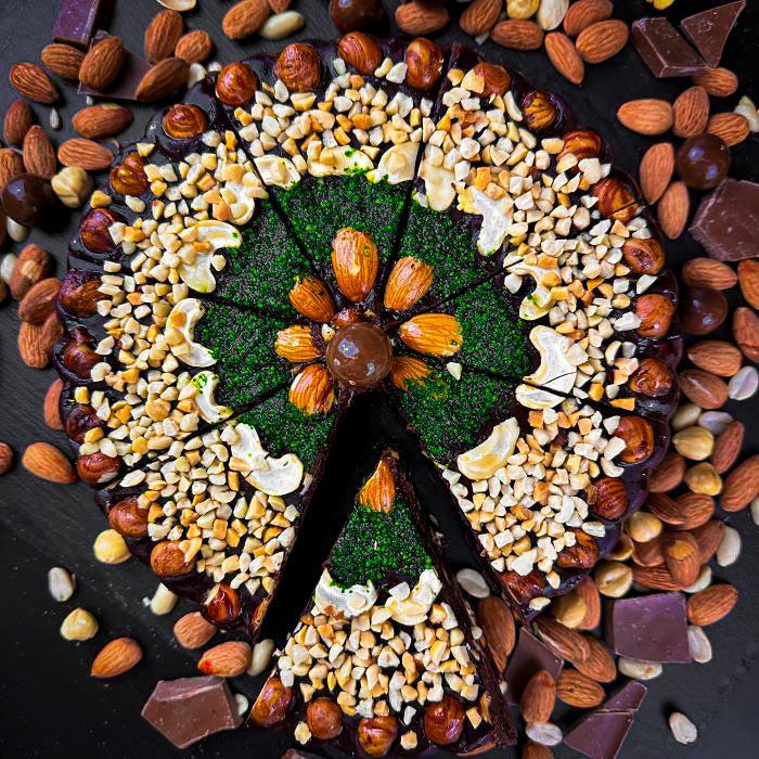 Самаркандская халва с шоколадом и вкусным блюдом 