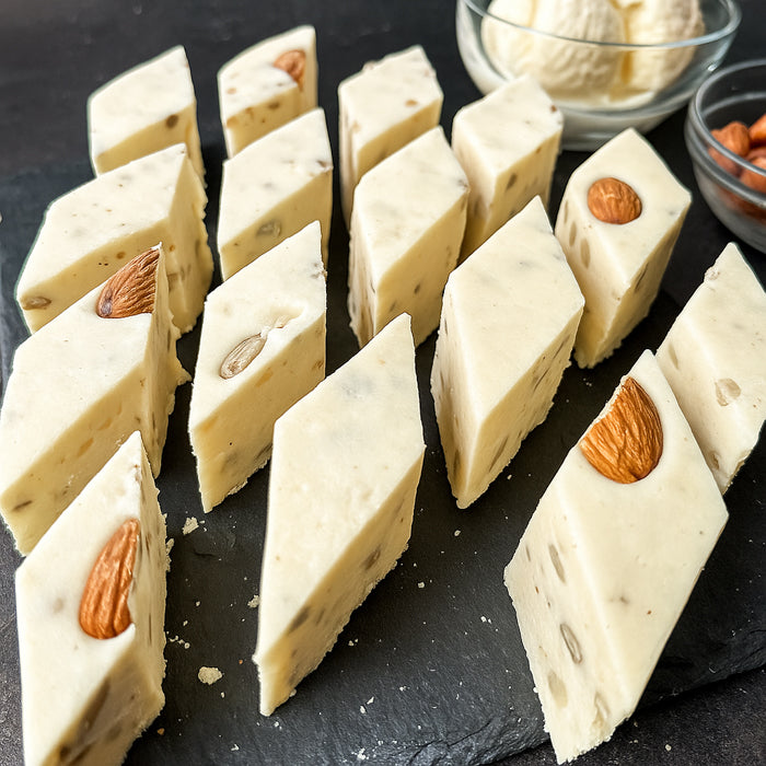 Щербет с салатом из манделема