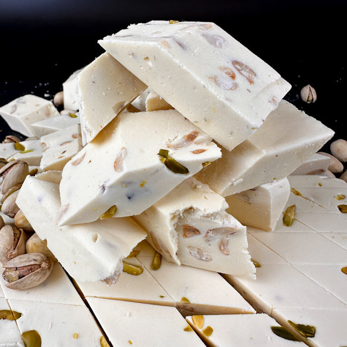 Щербет с кусочками фисташек